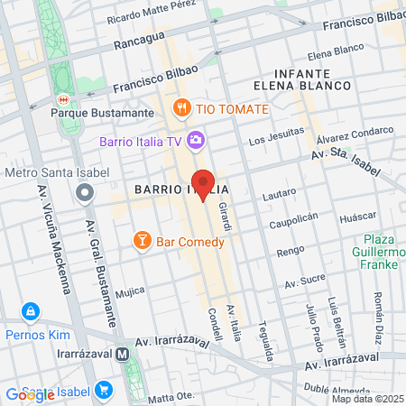 The Gold Star Family Barbershop map