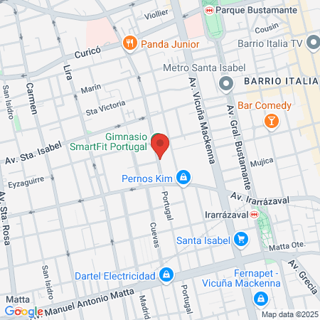 THE GOLD BARBERSHOP map