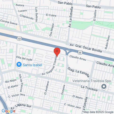 Barbería Nacional map