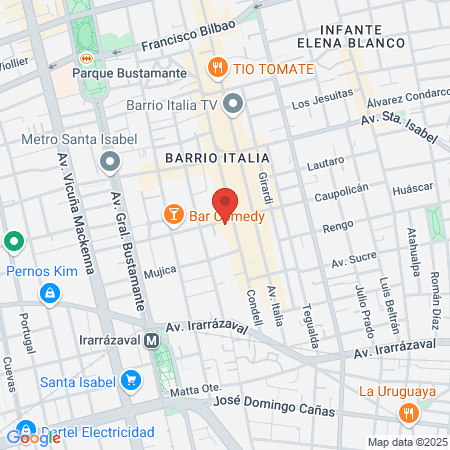 Barberia Galicia map