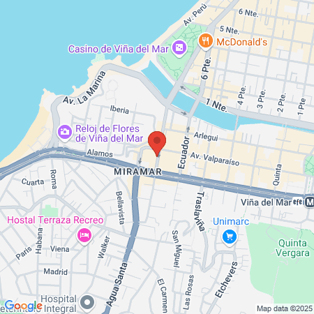 8 Norte Barbershop map