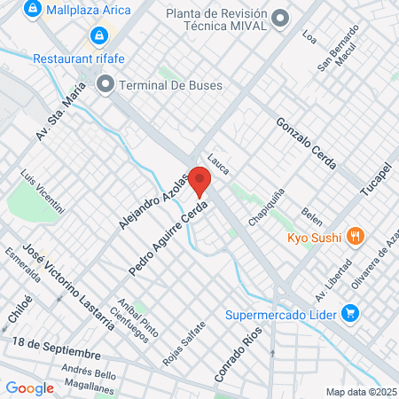 Damaris Betsabeth Roque Pizarro map