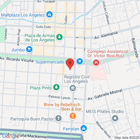 Salon de belleza jessica map