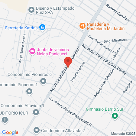 Ailyn Tamara Ulloa Carvajal map