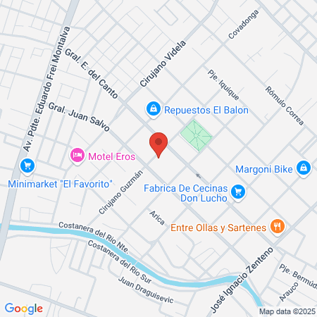 Salon de peluquería map