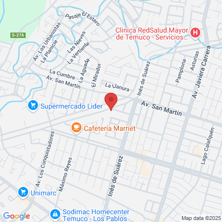 ForeverLash Temuco map
