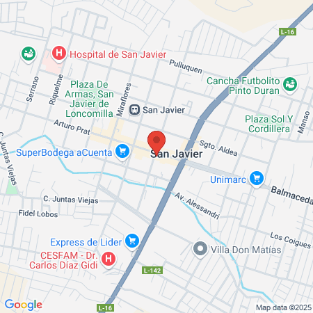 Studio de peluquería map