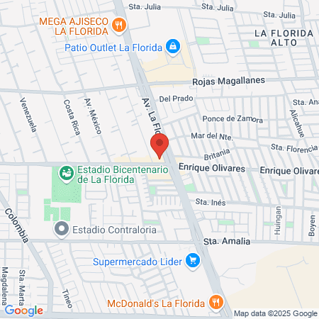 Bernarda Hinojosa Alfaro map