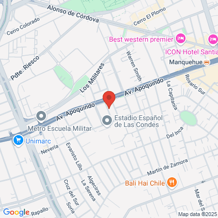 Salones de Belleza Milanno Spa map