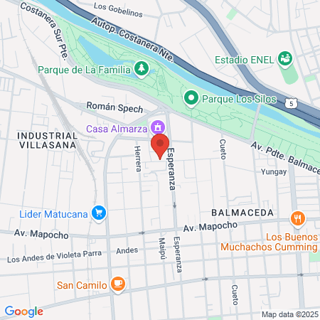 Peluquería y barberia map