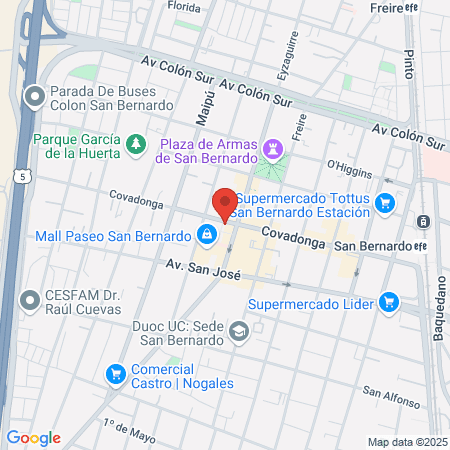 Salon de belleza Katita map