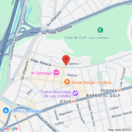 Bioserva, Clínica Estética & Nails, Peluquería, Las Condes map