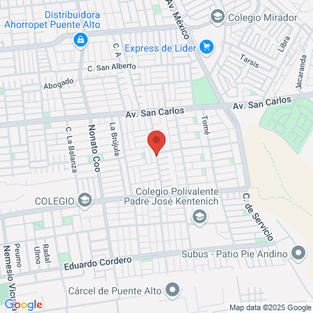 Ivonne Jessica Toledo Huerta map