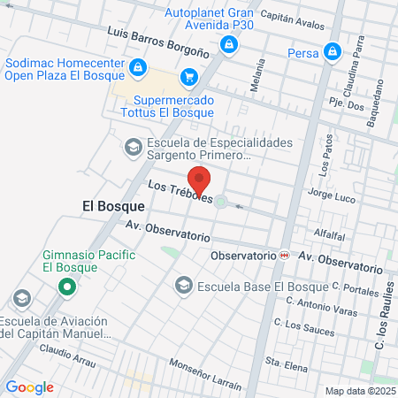 Peluqueria O'rquilla map