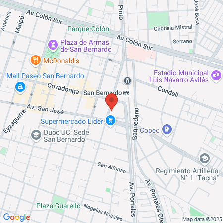 Depilación Anita map