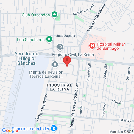 Kine Estetica Santiago map