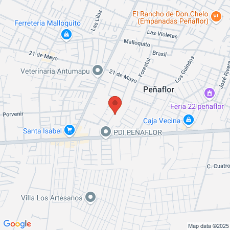 Salón de belleza Karen map