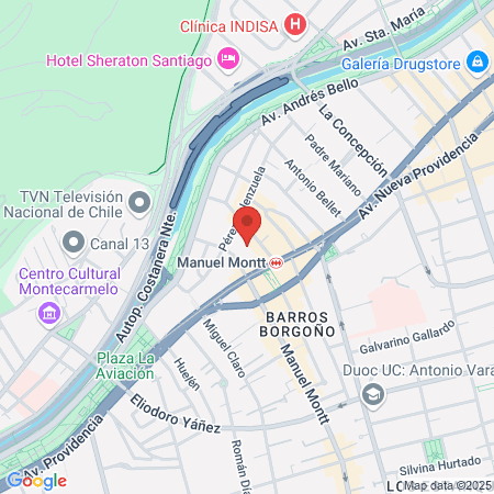 France Beauty Chile map