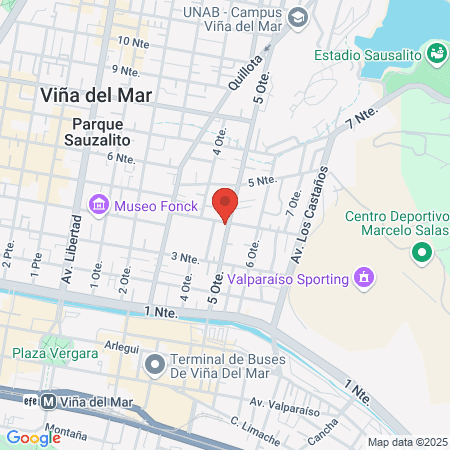 Afrodita Beauty Chile map