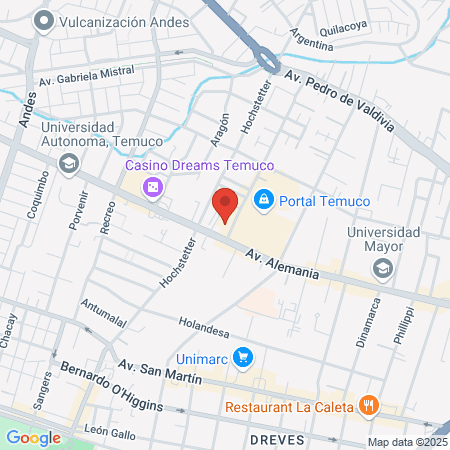 Dental Schneider - Temuco map