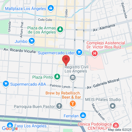 CLINICA DENTAL CHILE map