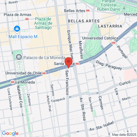 Clinicas Odontologuicas Norden map