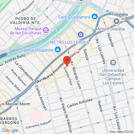 CLINICA DENTAL VITACURA map