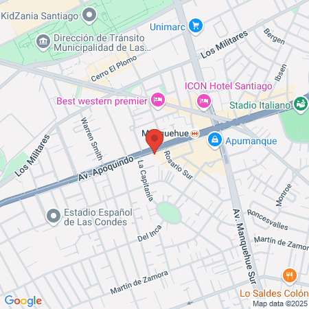 Oyedental Providencia map