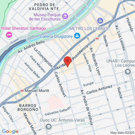 Dr. Luis Felipe Burgos Larraín map