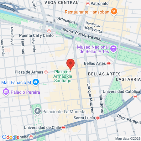 Clínica Auil Las Condes map