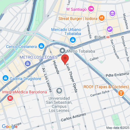 Odonto Especialidades CDC map