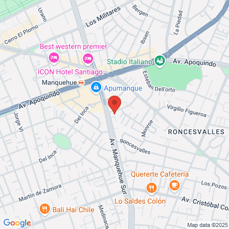 Clínica Nómade map