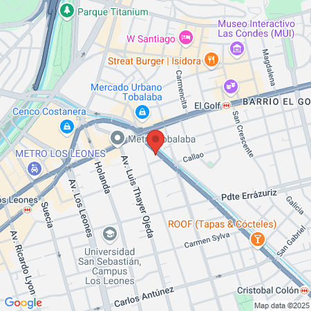 Dra Carolina Fuentes map