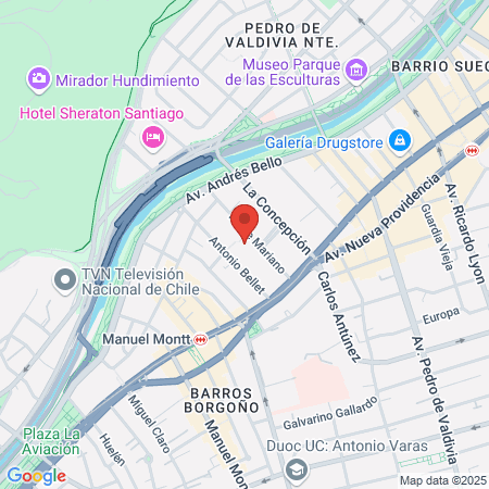 Clínica BLESS Odontología map