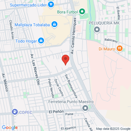 Centro Odontológico Sana map