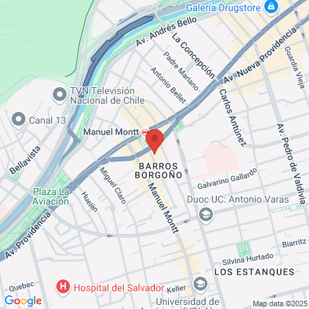 Odontología restauradora - Dr. Patricio Gutiérrez Pino map