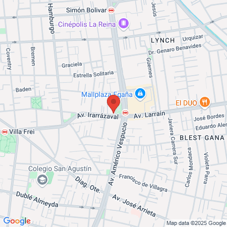 Clínica Dental Plaza Egaña map