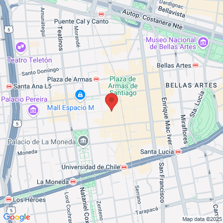 Clinica dental Arte y diseño de sonrisas map