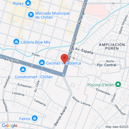 Clinica Dental Los Andes JEV map