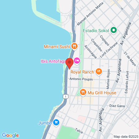 Manuel Alejandro Vega Vidal map