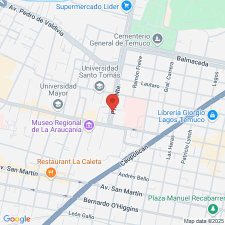 Servicios Odontologicos Y Medicos Benavente Limitada map