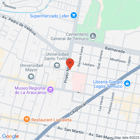 Clínica Dental Dr. Carlos Venegas Reyes map