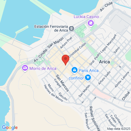 Lorena Albina Vega Montecinos map