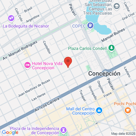 Jorge Alejandro Moreno Hidalgo map