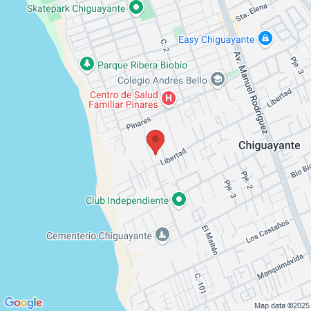 Dra. Marta Arriagada Lobarede, Dentista map