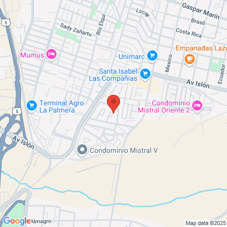 Dental las Higueras map