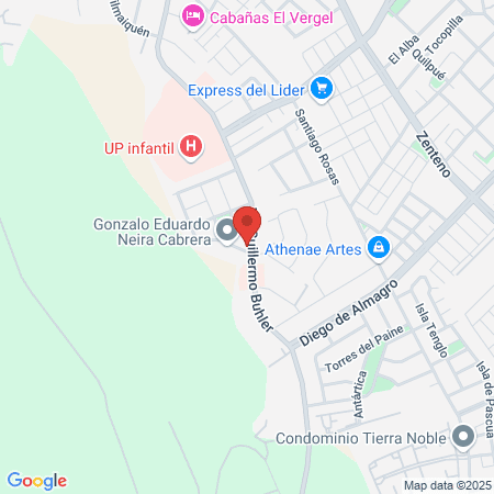 Dr. Felipe Sandoval Valdes, Dentista map