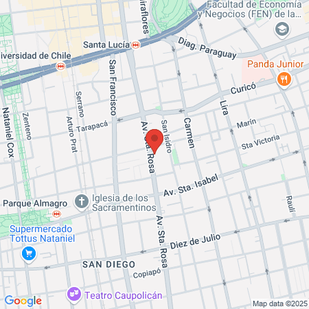 Luis Emilio Alfaro Lira map