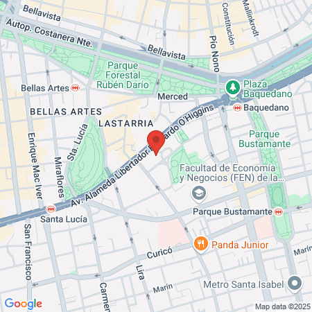 Santiago Oliverío Butorovic Díaz map