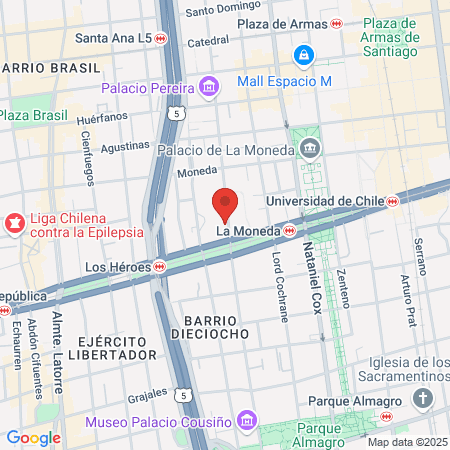 Servicios Odontologicos Alameda Limitada map